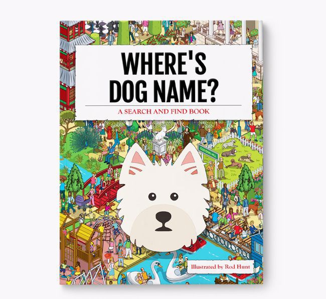 Personalized Where's {dogsName} Book